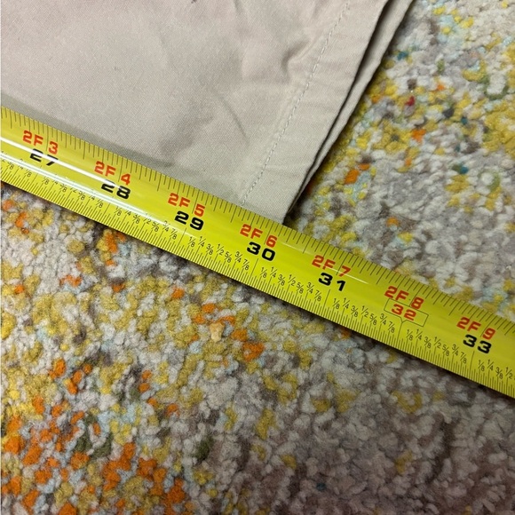 Orvis Cargo Pants Mens Beige Tan Utility Pockets Safari Fishing Gorpcore Size 40 - Picture 12 of 12